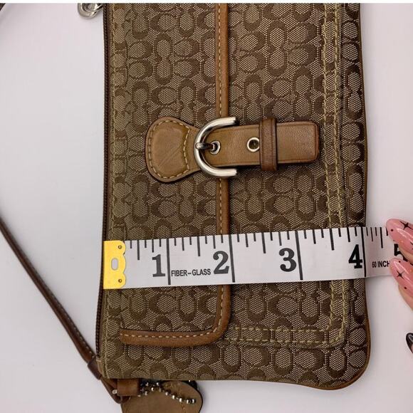 COACH Brown Wristlet - Picture 10 of 11